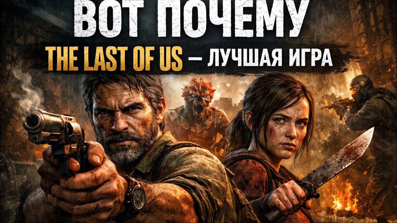 3 минуты, чтобы понять, за что все ЛЮБЯТ The Last of Us