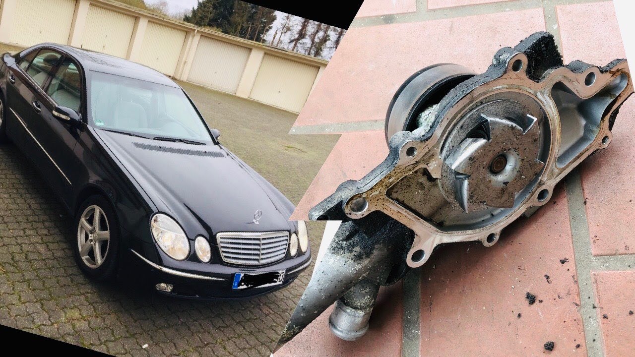 Wenn die Wasserpumpe schlapp macht... Mercedes W211 E220Cdi //Simon Automobile//