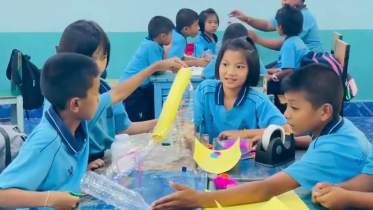 กิจกรรมสืบเสาะบ้านนักวิทยาศาสตร์น้อย ประเทศไทย ชั้นประถมศึกษาปีที่ ๒ รางลูกแก้ว