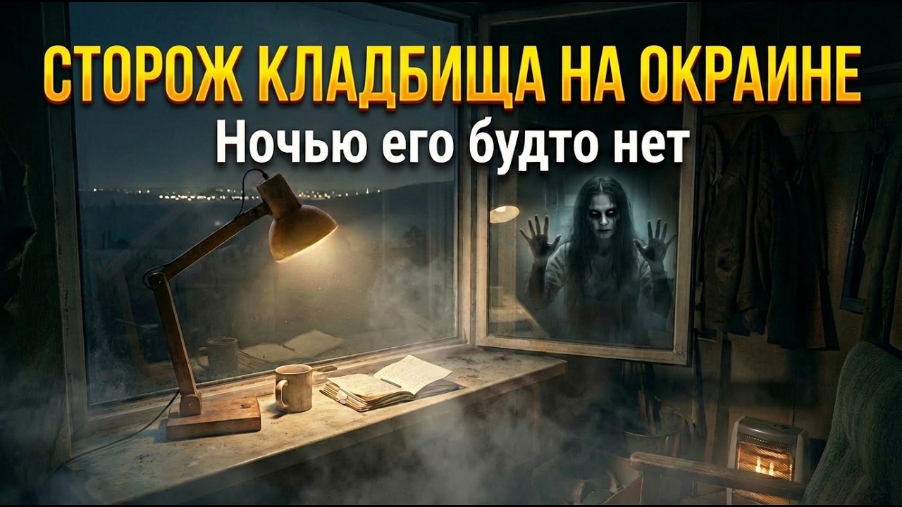 Сторож кладбища на окраине. Страшная история.