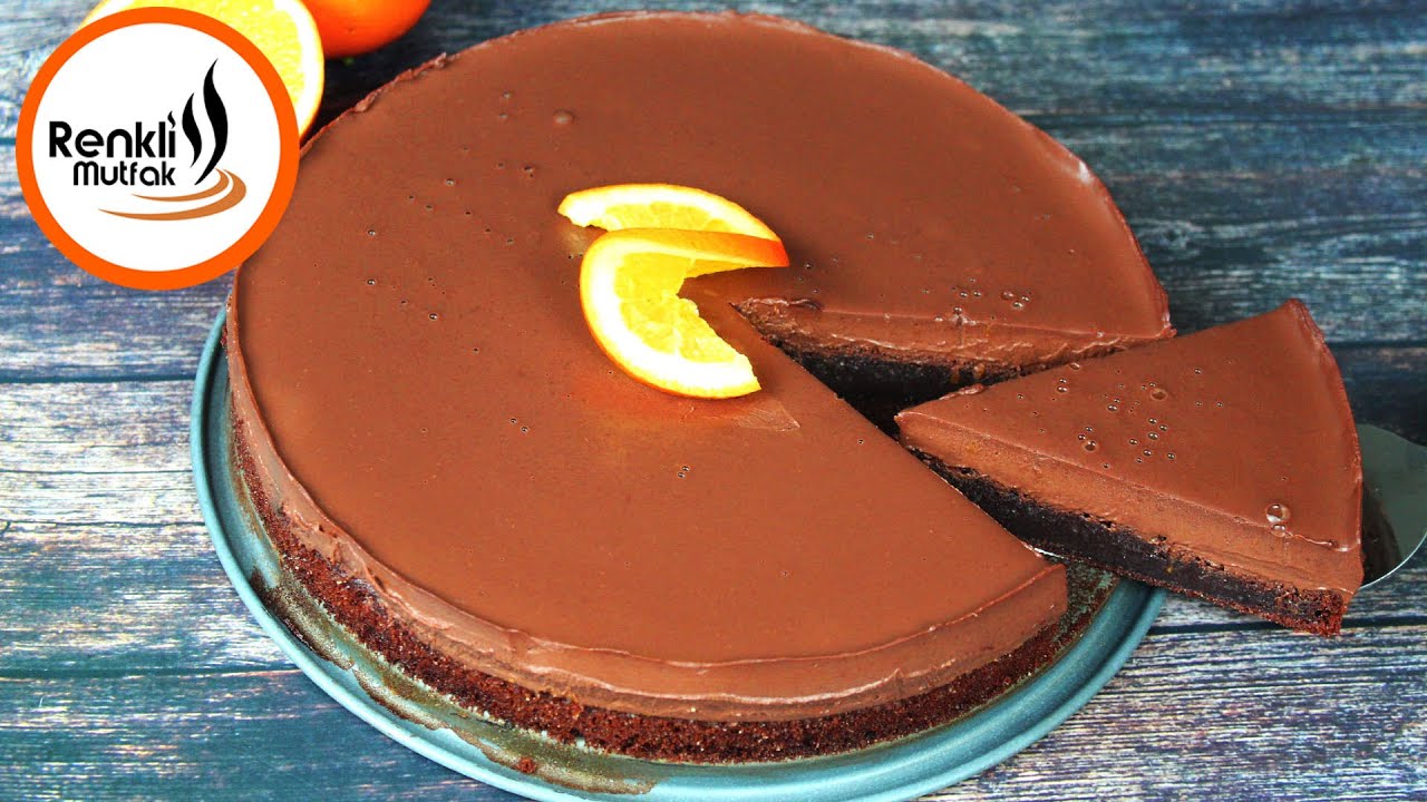 Portakallı Çikolatalı Pasta Tarifi - Orange Chocolat Cake Recipe
