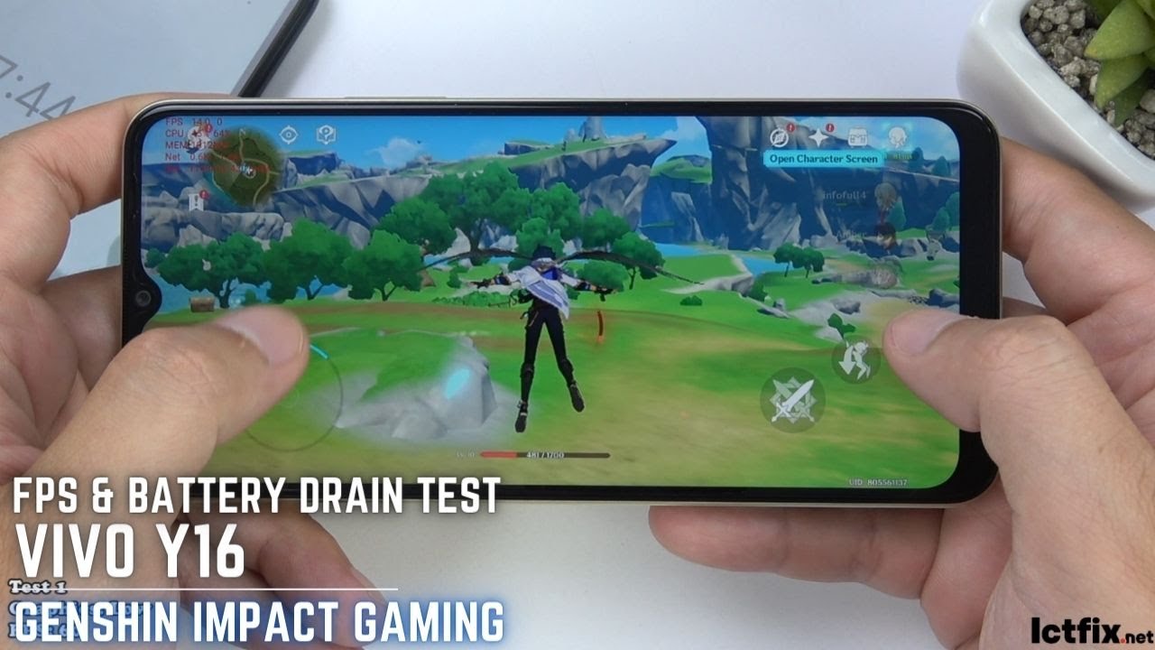 Vivo Y16 Genshin Impact Gaming test | Helio P35, 4GB RAM