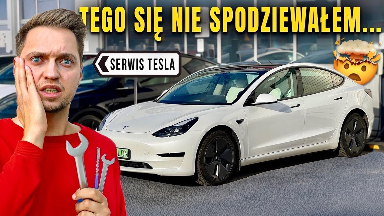 Jadę na SERWIS MOJEJ TESLI DO ASO 😬