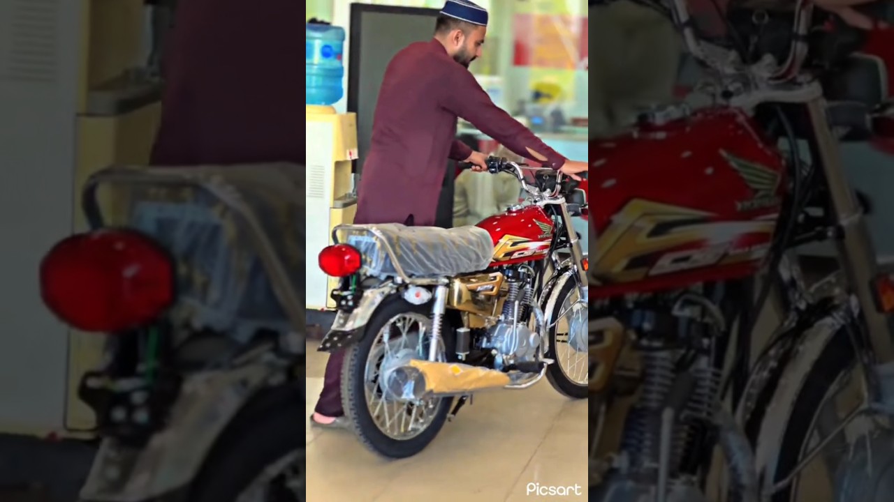 New 2026 Gold Edition ❣️#automobile #hondabike #hondamotorcycles #honda125 #modified #honda2026