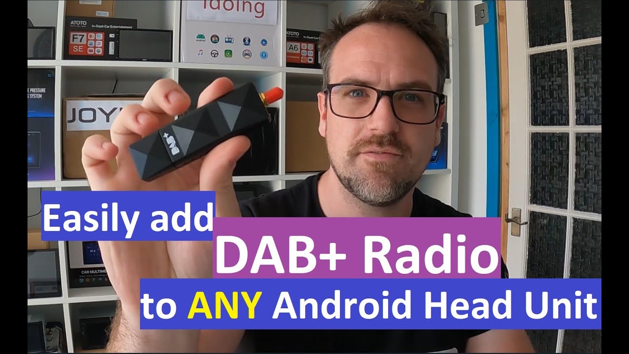 Добавление радио DAB+ к любому головному устройству Android! — Быстро и просто с помощью USB-нако...