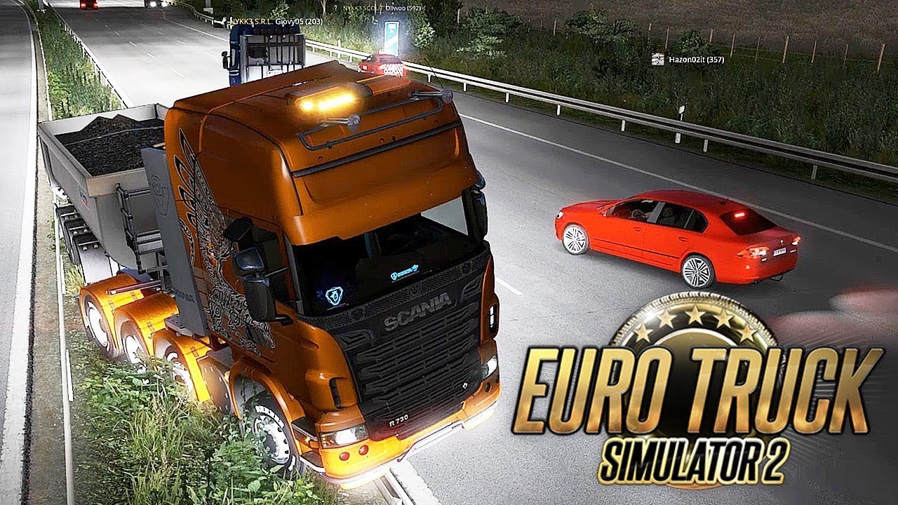 MI HANNO FATTO SCHIANTARE! MULTIPLAYER - EURO TRUCK SIMULATOR 2 GAMEPLAY ITA