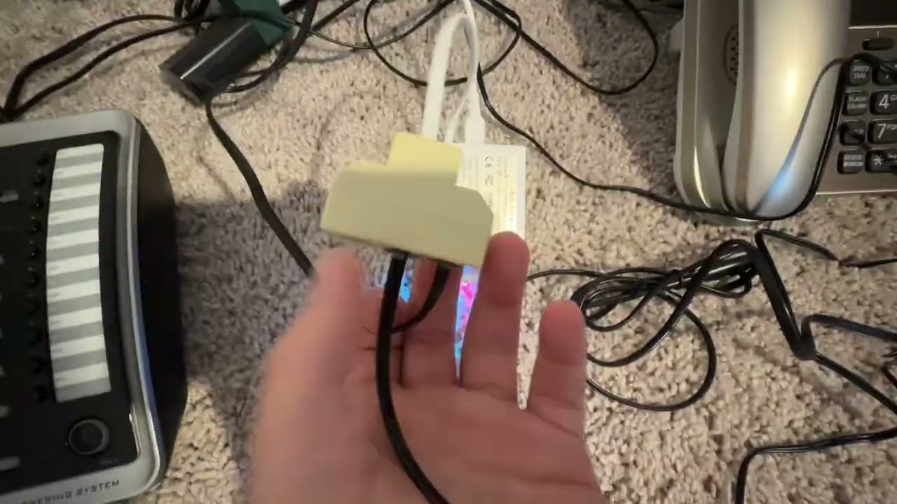 My first phones ringing!  (As a test) (With cell2jack + splitter) @Nerfer5554Official 
