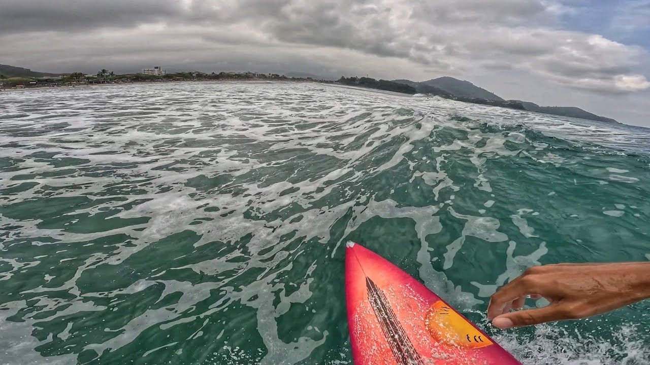 DIA DE SURF NO MAR GRANDE EM UBATUBA | Surf Pov