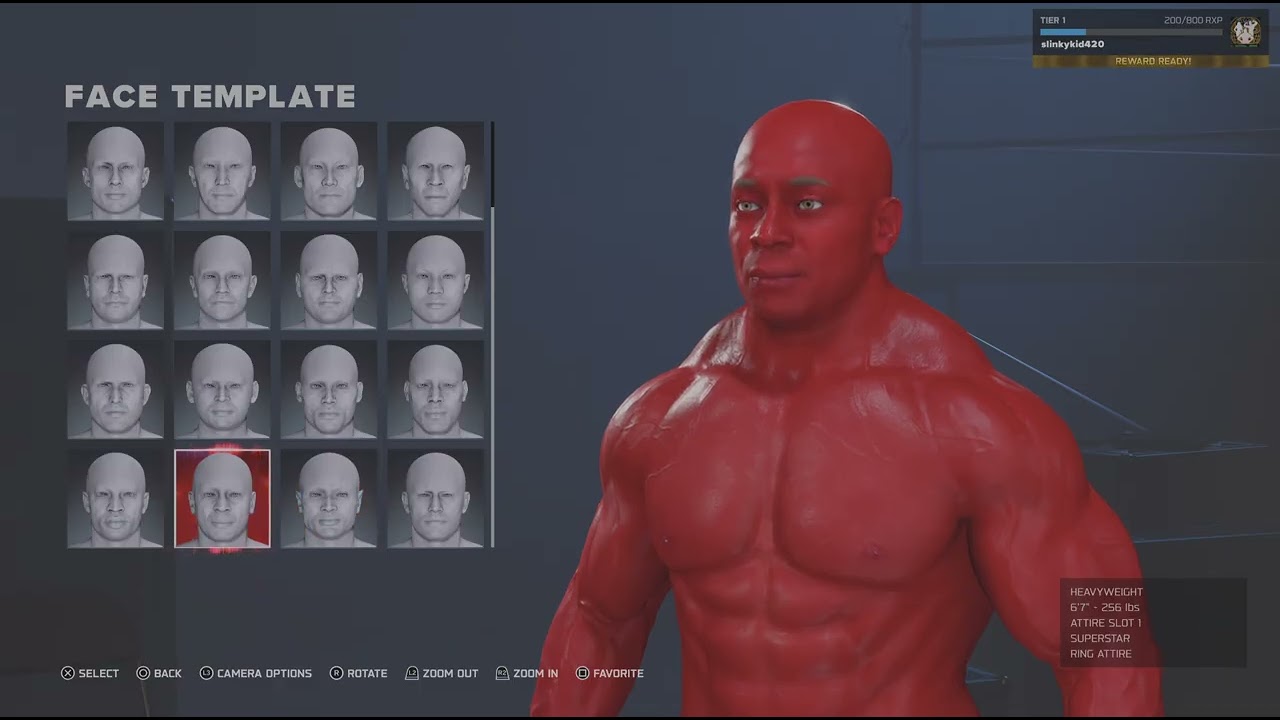 My rise character