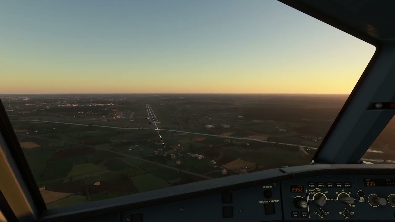 Landing in Vaasa Finland | EFVA (VAA) | Vaasa Airport #vaasa #landingvideo #landingview #fs2020