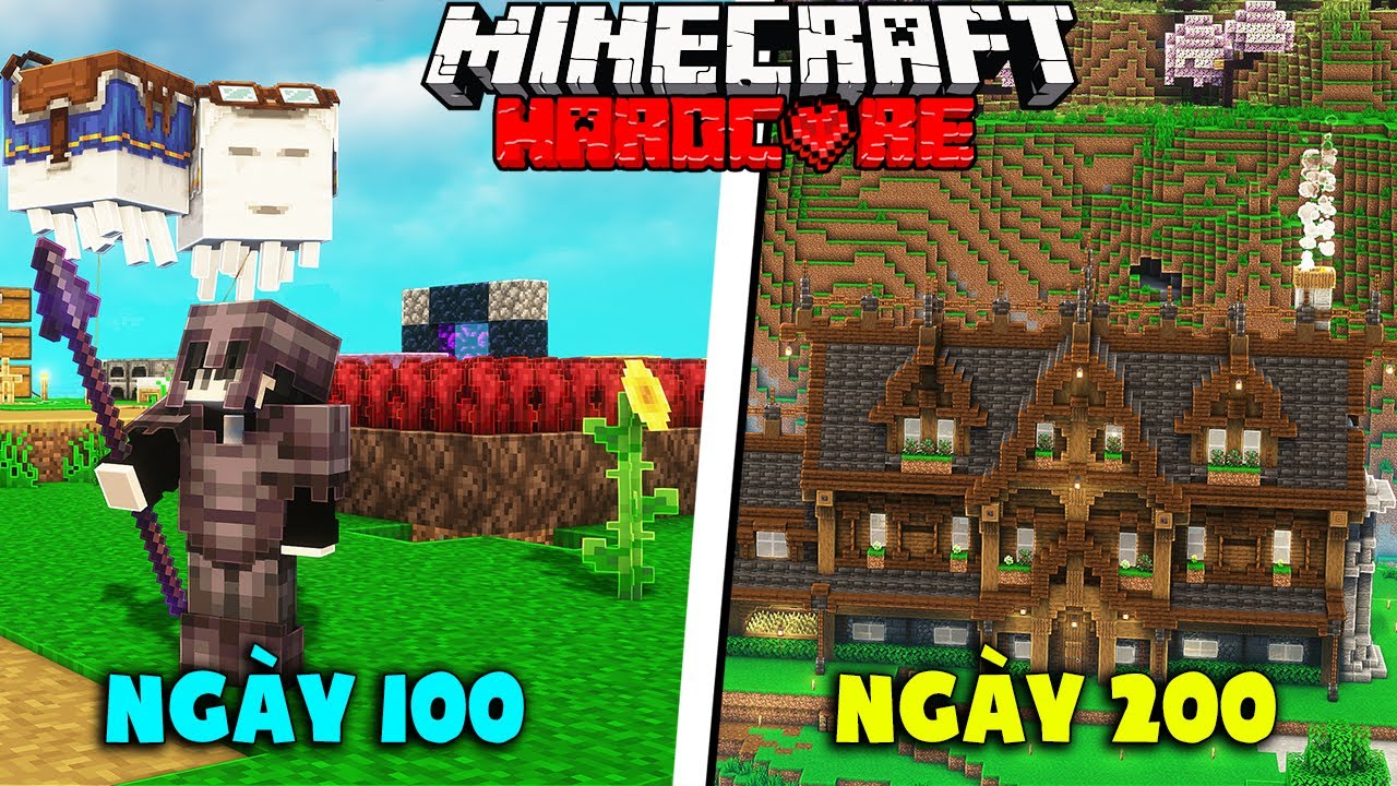 Mình Sinh Tồn 200 Ngày Trong Minecraft 1.21.11 Siêu Khó !! Minecraft 200 Days Hardcore 1.21.11