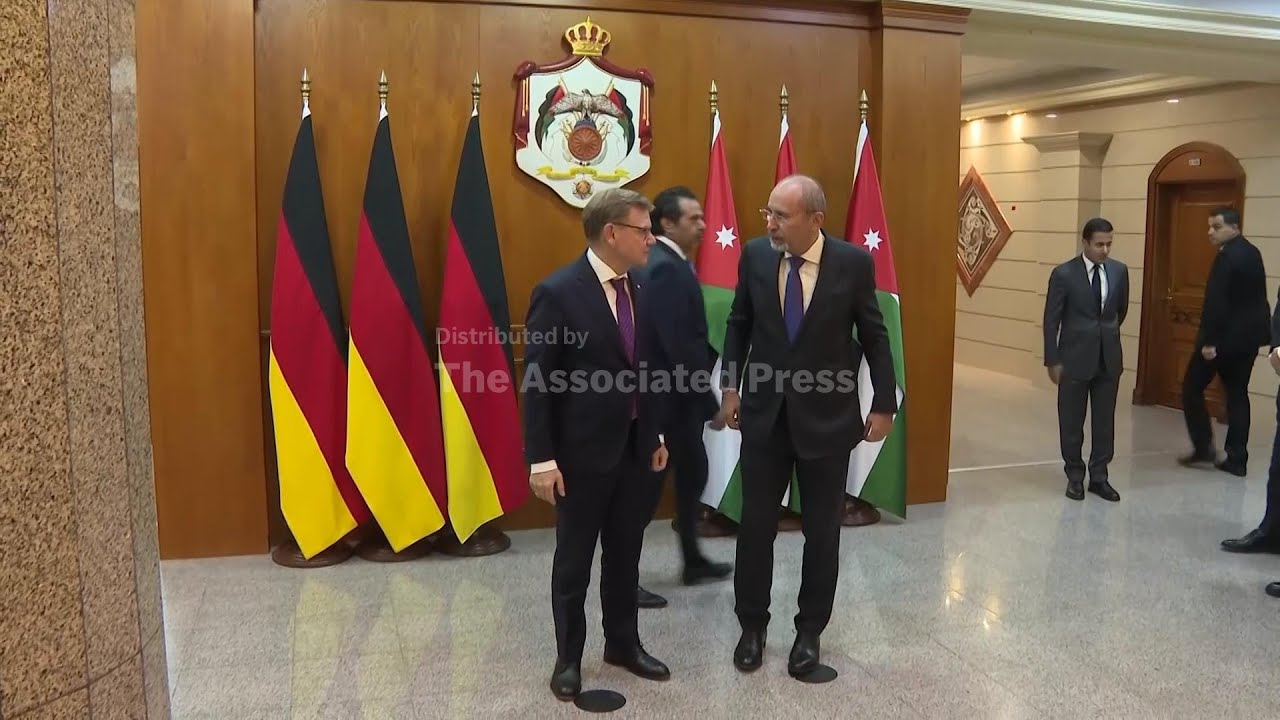 German Foreign Minister meets his Jordanian counterpart in Amman