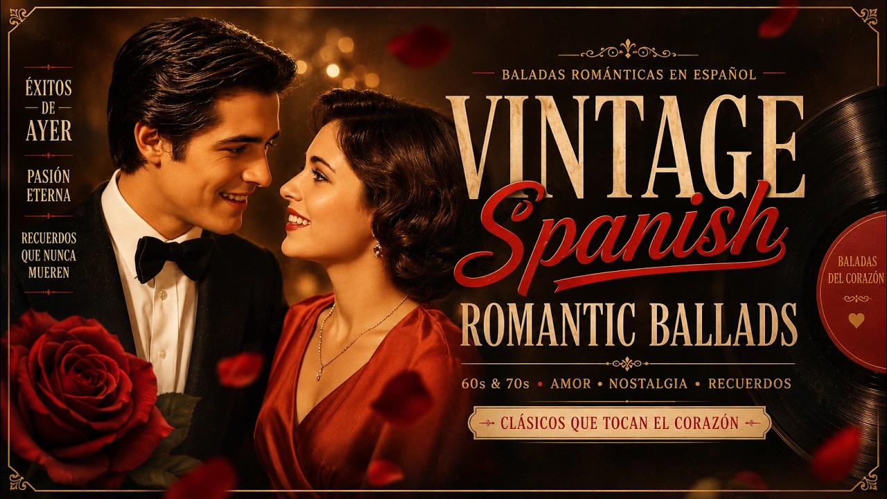 Spanish Love Songs from the 60s & 70s | Pure Romance