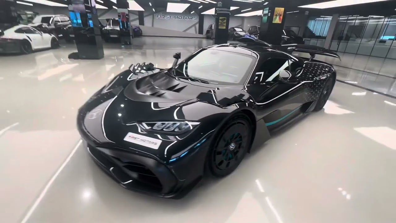Mercedes AMG. ONE  E performance hybrid super sport car model 2024
