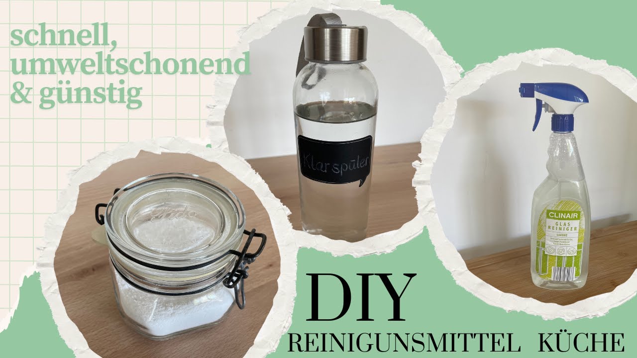 DIY Reinigungsmittel I schnell, umweltschonend, günstig