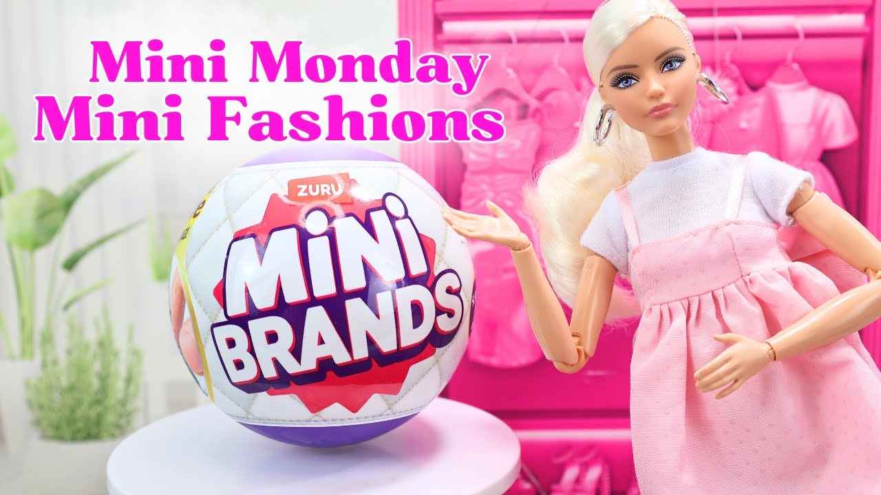 МИНИ-ПОНЕДЕЛЬНИК | Открытие 4-й серии показов модных брендов Zuru Mini Brands
