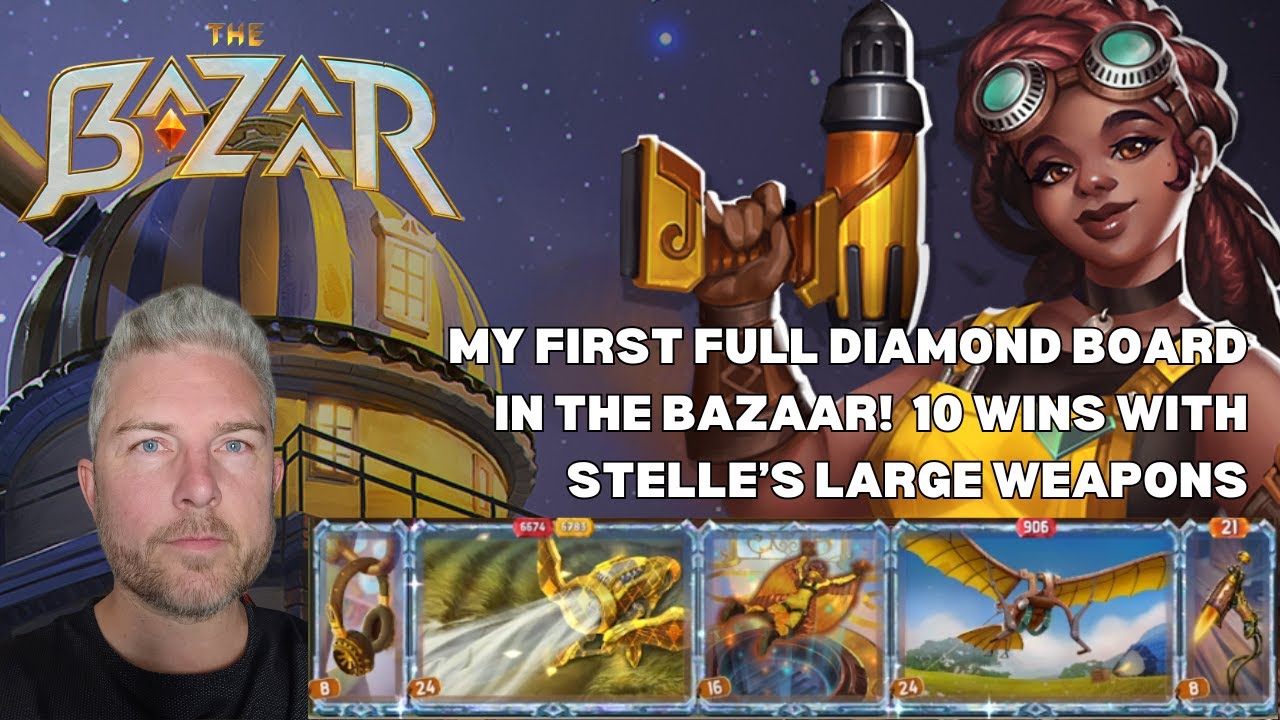 The Bazaar &ndash; 10-Win Stelle Build | Vortex Cannon + Hang Glider Flying Synergy
