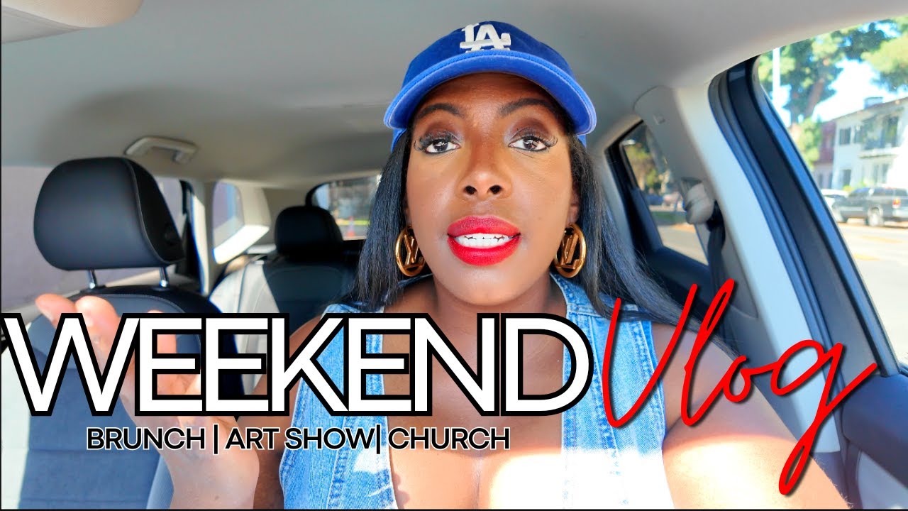 WEEKEND VLOG: BEARCAT BRUNCH, CALVIN CLAUSELL JR ART SHOW, CHURCH | PRETTYNICI