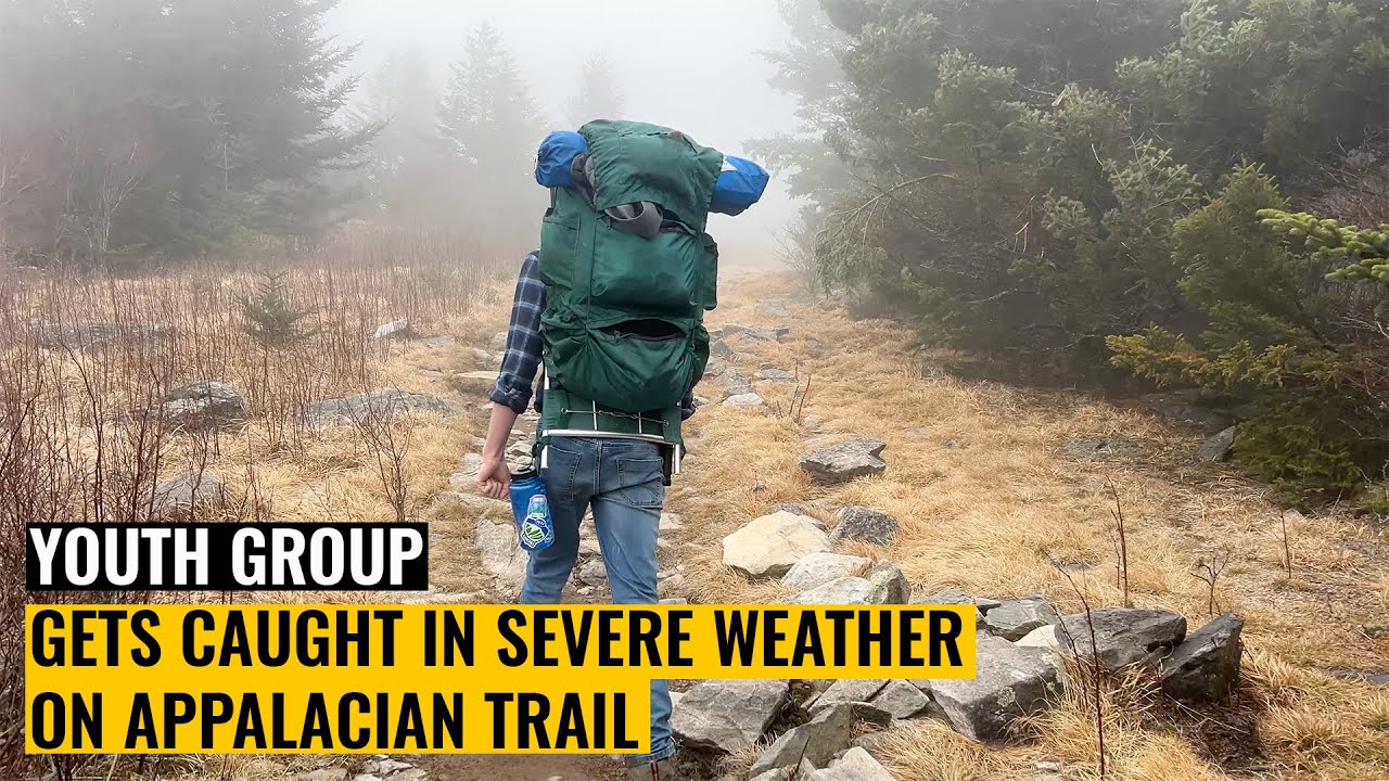 Youth Group encounters severe weather at 5,400 feet on the Appalachian Trail...