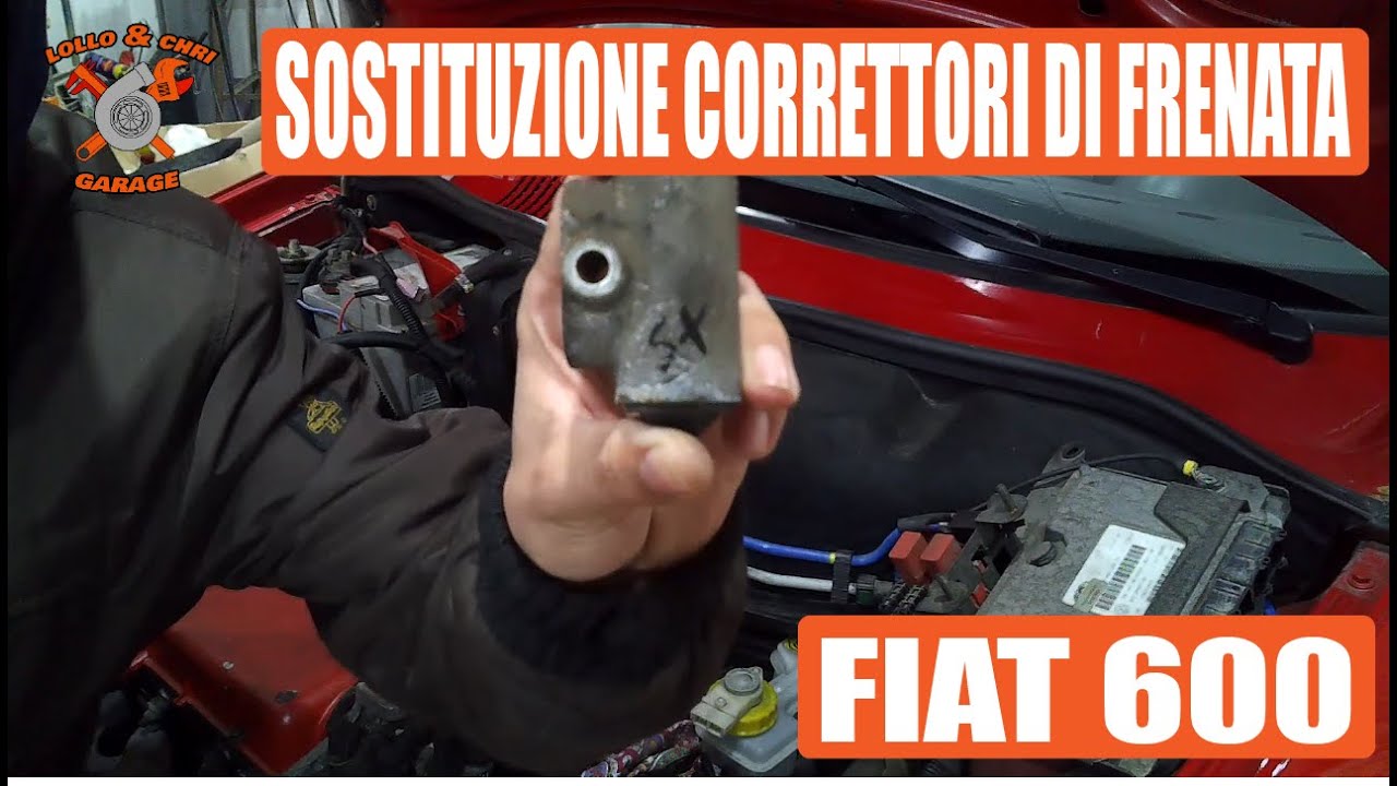 Sostituzione correttori di frenata | Fiat 600