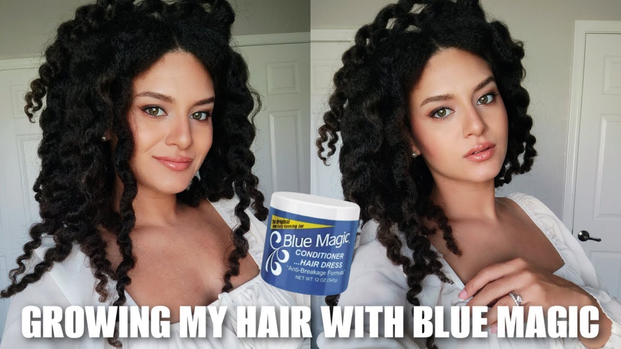 Включаю в свой ежедневный уход за волосами Blue Magic Hair Grease! | Поддержание длины и здоровья...