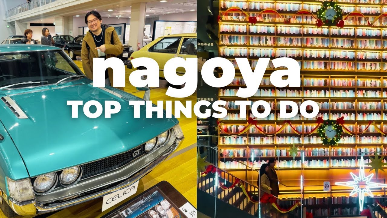 Nagoya Top Things To Do 🇯🇵 Gardens, Bookstores, Museums & Food 