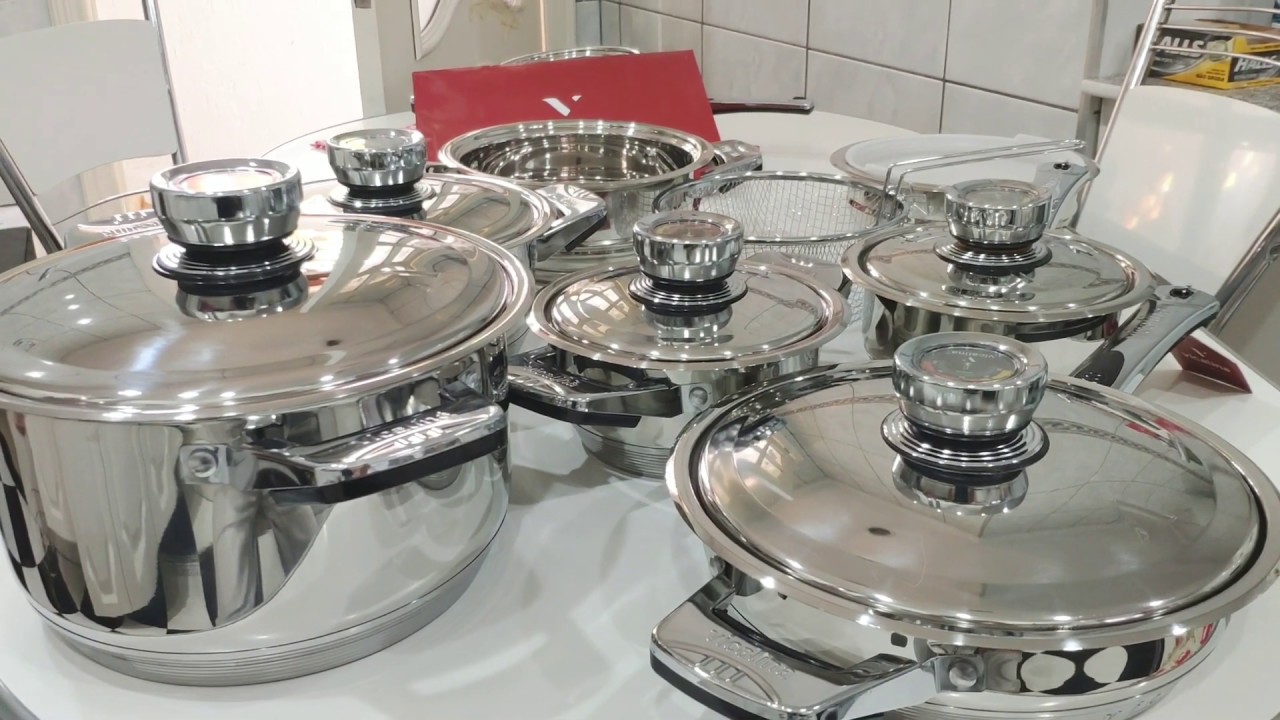Panelas Vicalina Aço Inox Cirúrgico - Melhorias 2020 - Comparando com o modelo antigo