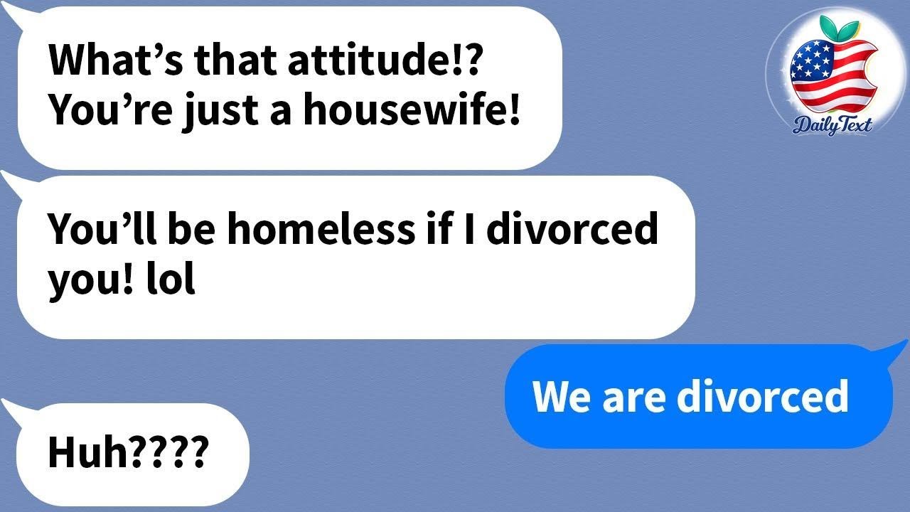 【Apple】 My controlling husband tried to manipulate me but...
