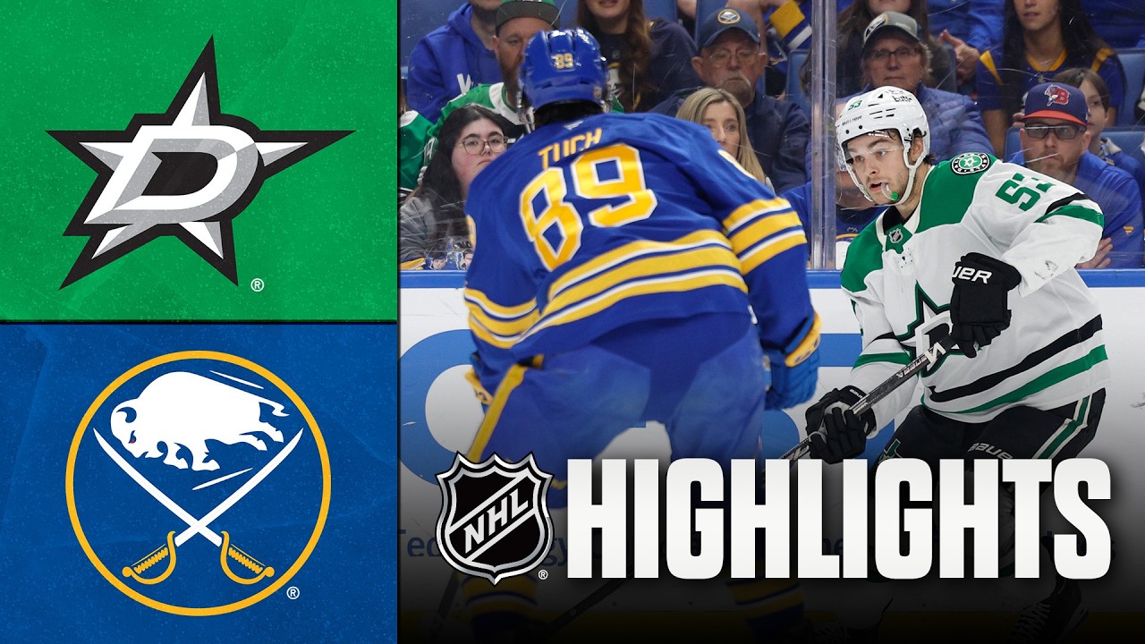 Stars kontra Sabres | Najważniejsze momenty NHL | 15 kwietnia 2026 r.