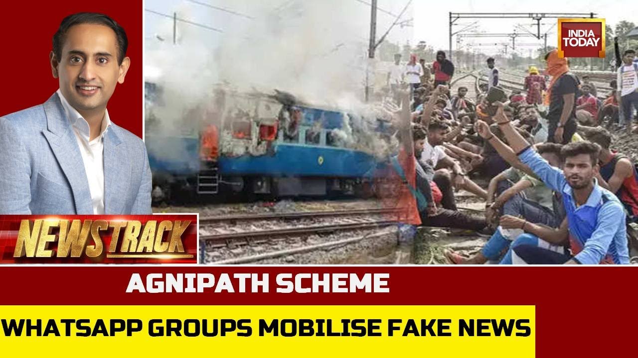 Newstrack With Rahul Kanwal LIVE: Netas Fueling Agnipath Fire, Who Is Setting Young Minds Ablaze?