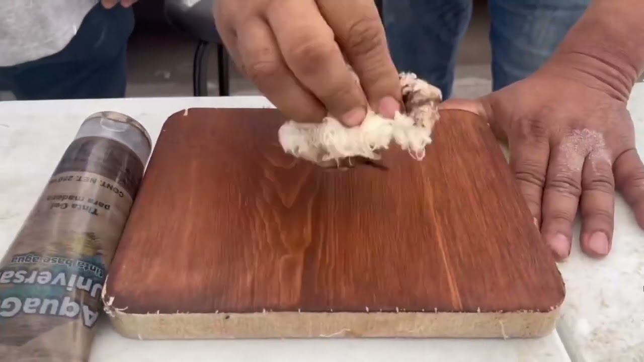 Pintar Madera con Aquagel de Sayer