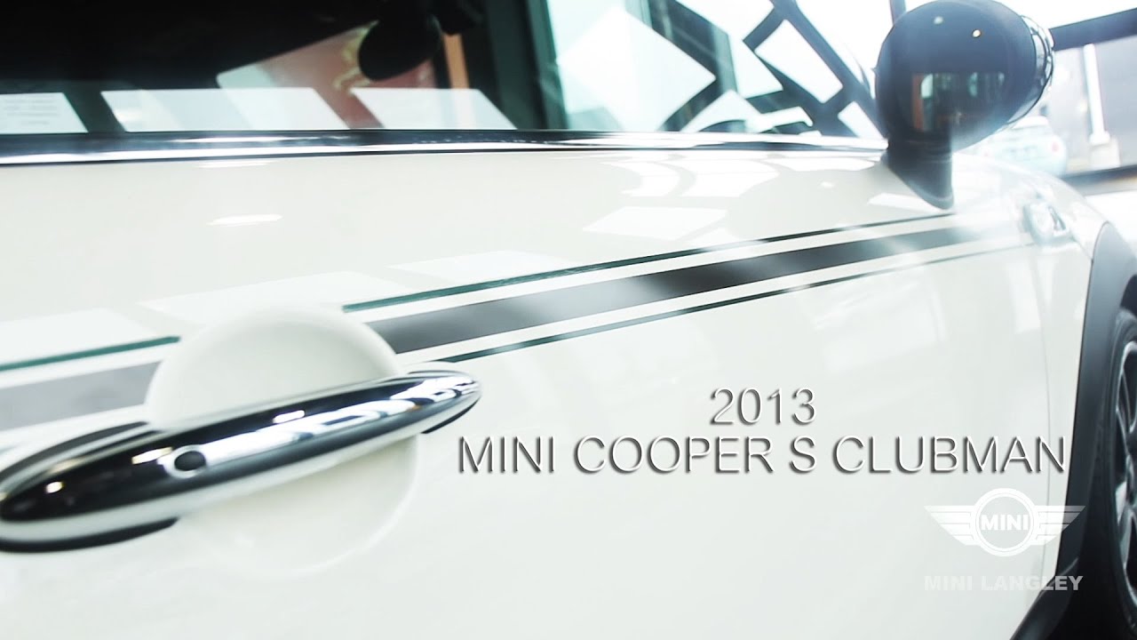 2013 Mini Cooper S Clubman Review. 