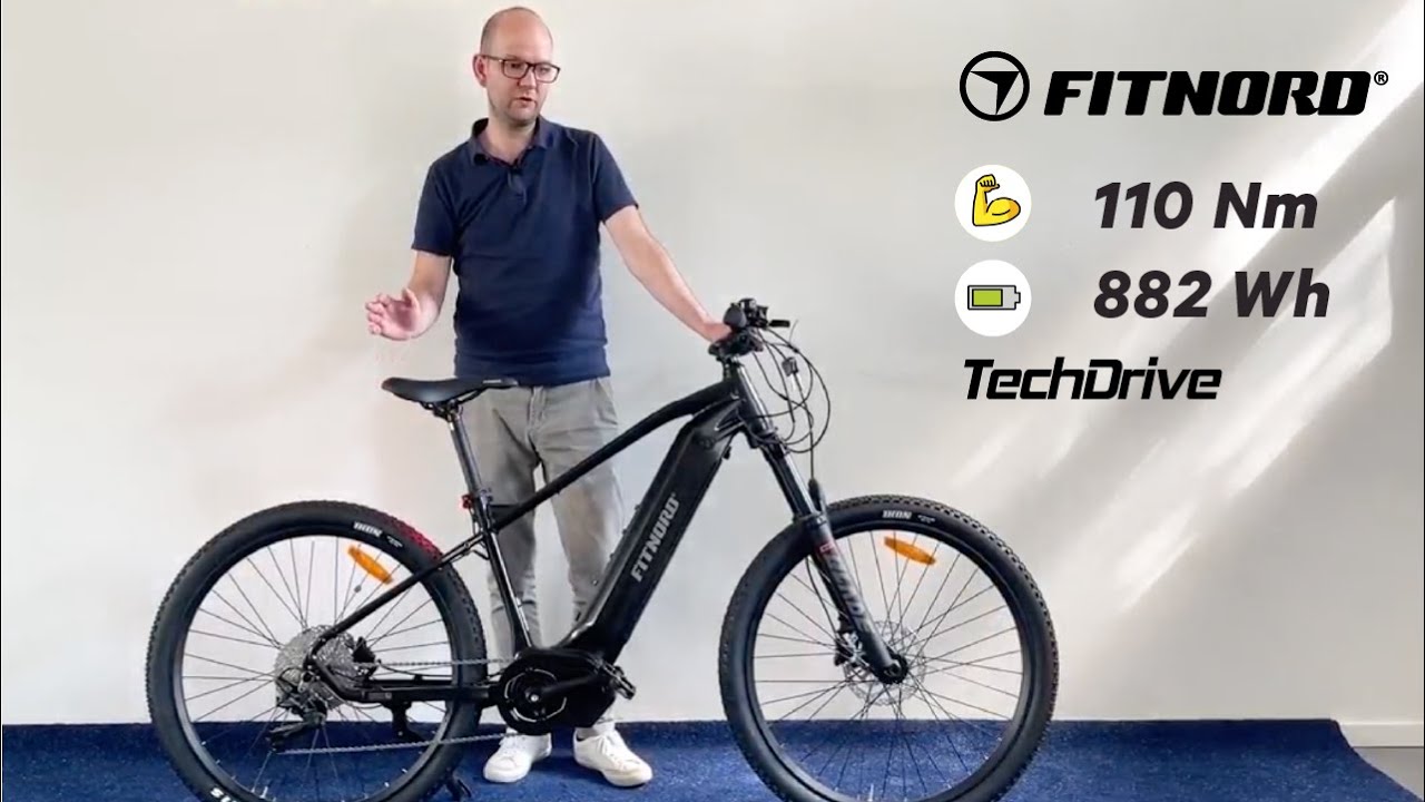 FitNord Ranger 900 – en förstklassig elmountainbike med mycket stark motor och högkapacitetsbatteri