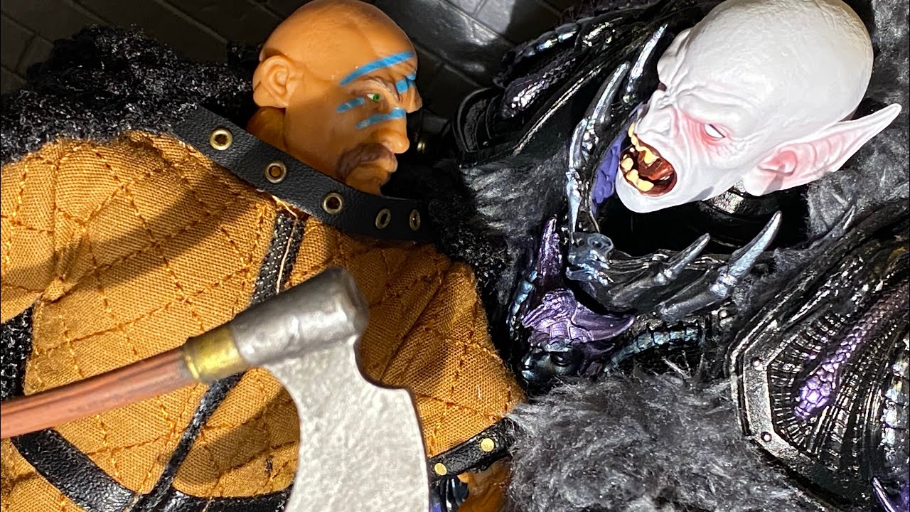 Mezcotoyz One:12 Collective Barbarian Booster Set Review! @MezcoToyzLLC