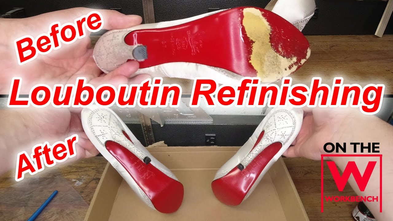 Refinishing Louboutin Shoes