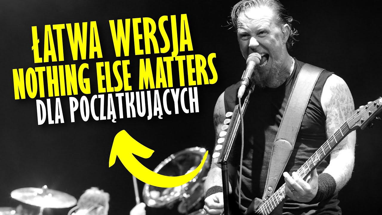 Jak zagrać Nothing Else Matters na gitarze, najłatwiejsza wersja w Internecie 💪👨‍🎤🎸
