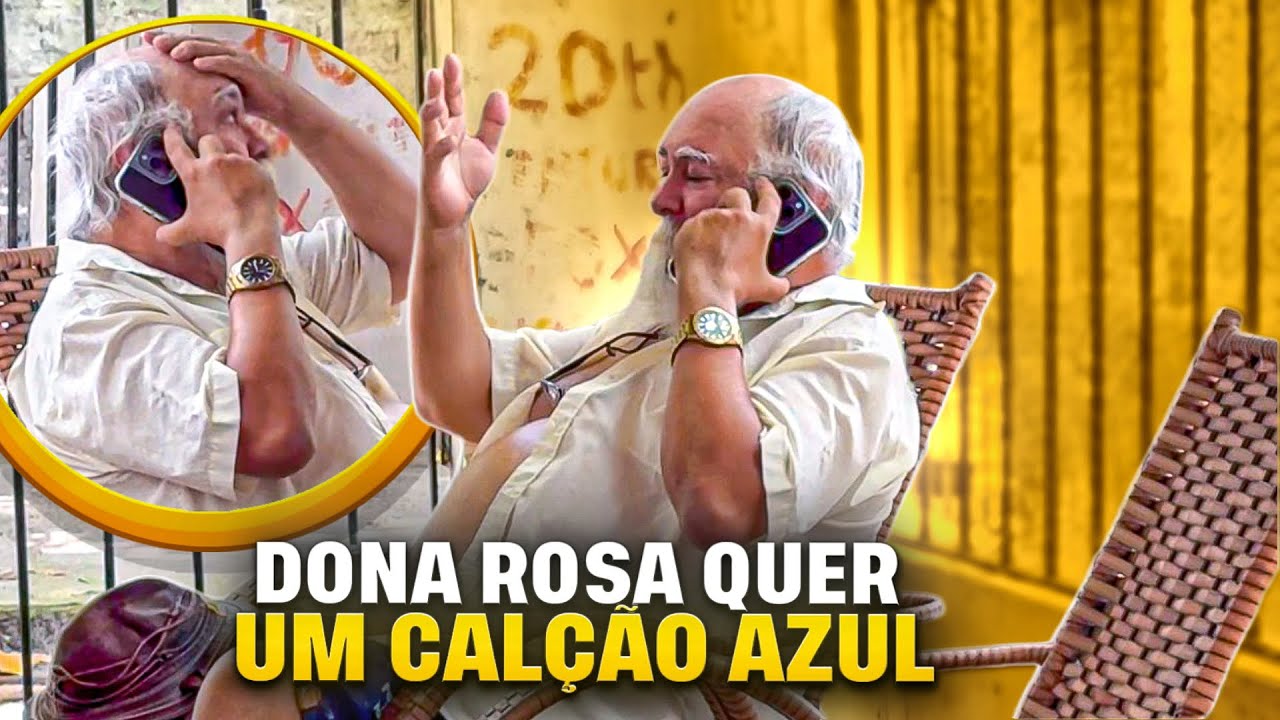 DONA ROSA DE CARUARU LIGOU QUERENDO UM CALÇÃO AZUL | MANETIKIN 