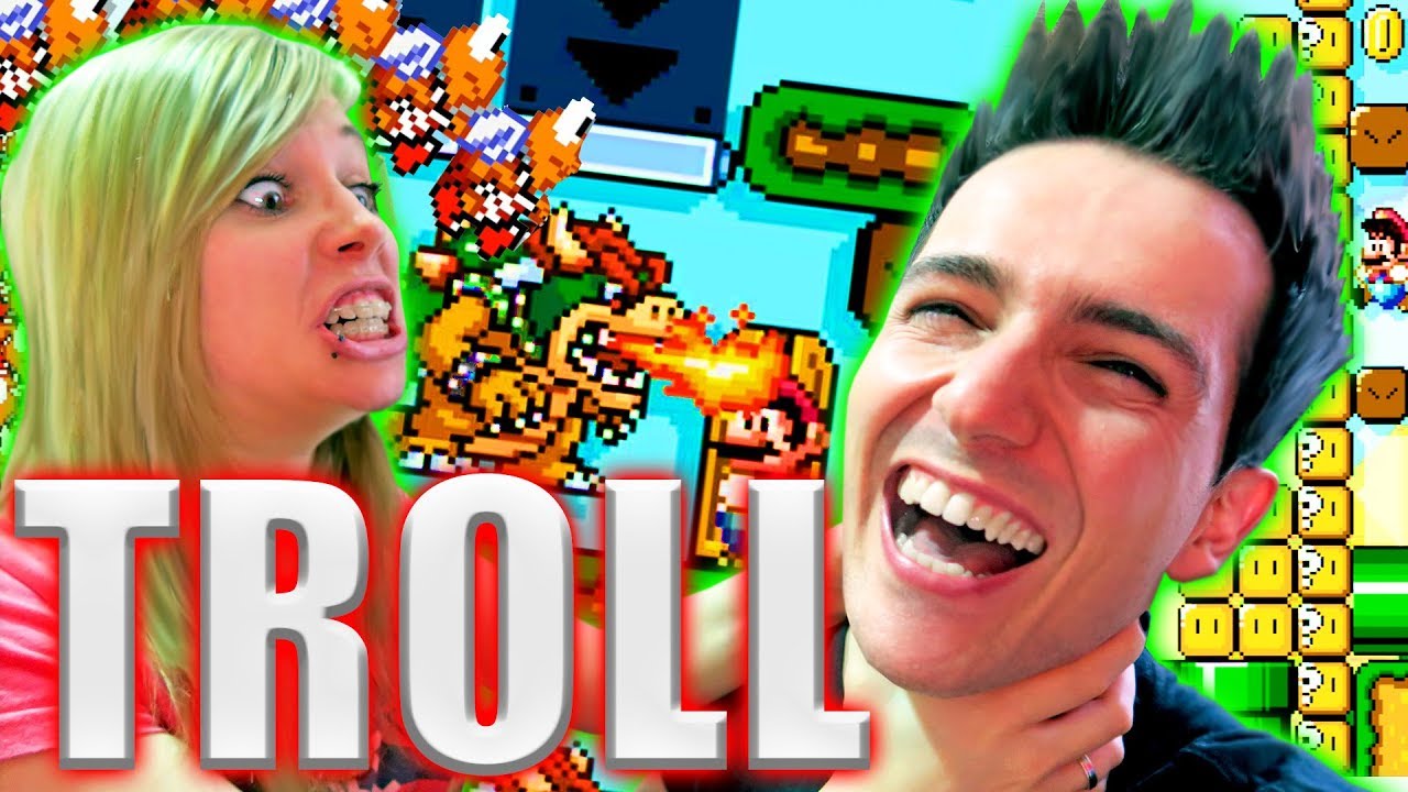 COMO TROLLEAR A TU NOVIA | Super Mario Maker