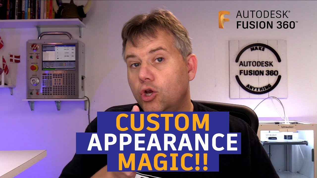Fusion 360 — Custom Appearance Material — Ask LarsLive