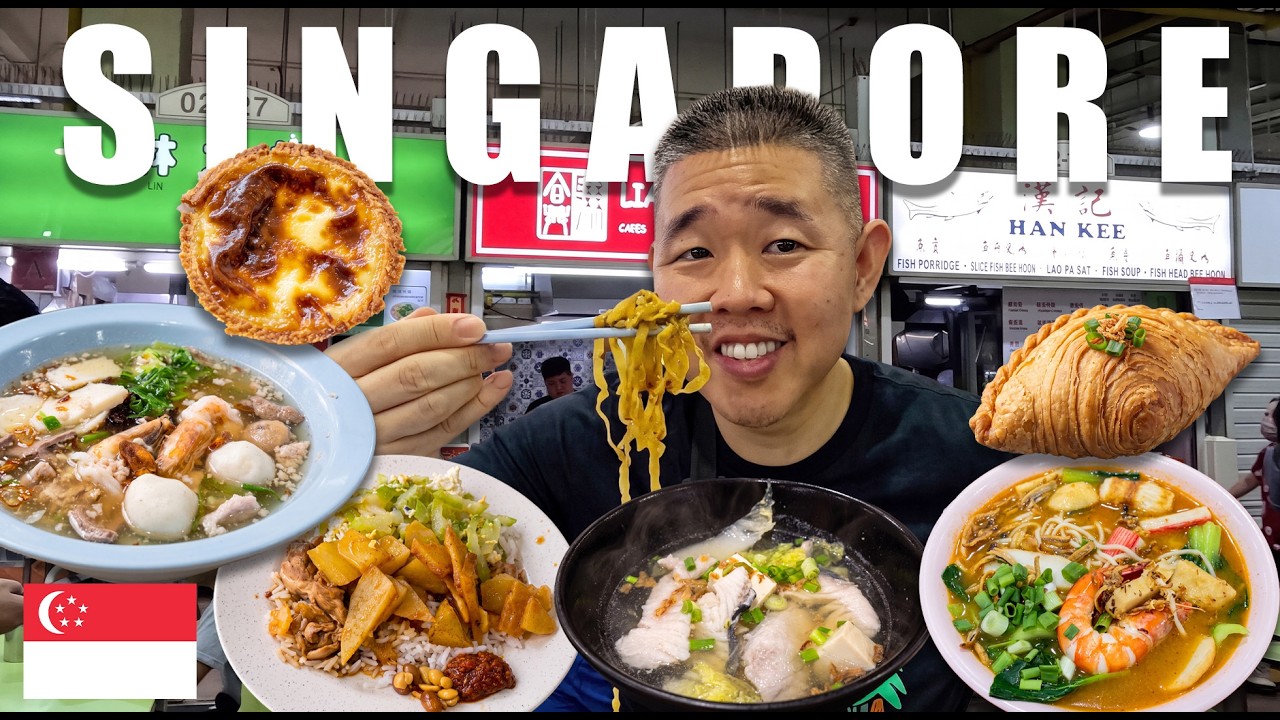 Hawker Centre In Singapore 🇸🇬 10x Better Than Maxwell Food Centre