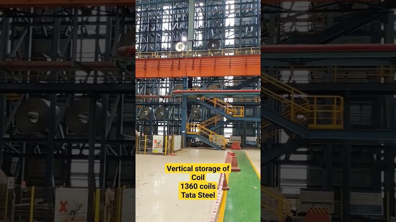 ASRS - Automatic coil storage and retrieval system