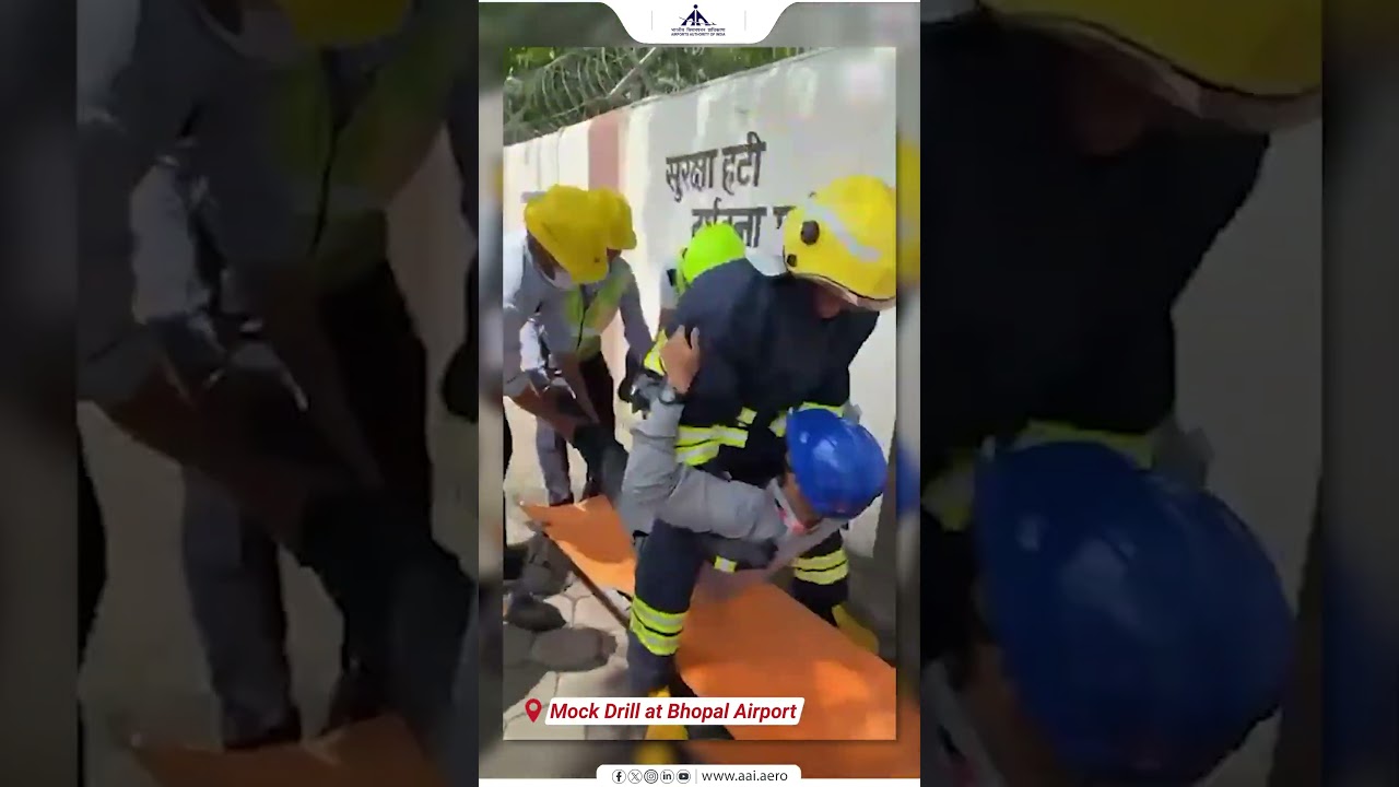 Strengthening Emergency Preparedness at Bhopal Airport