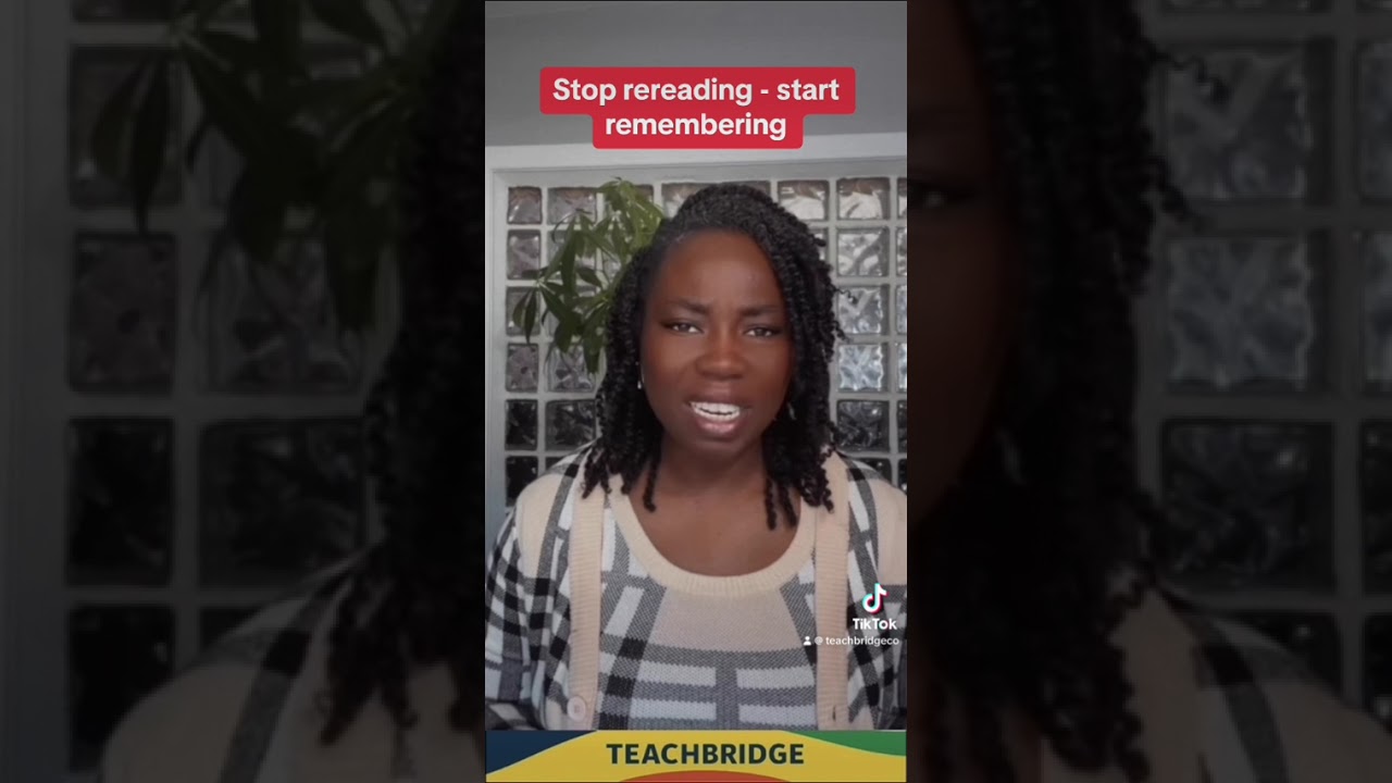 🛑 Stop Rereading Your Notes