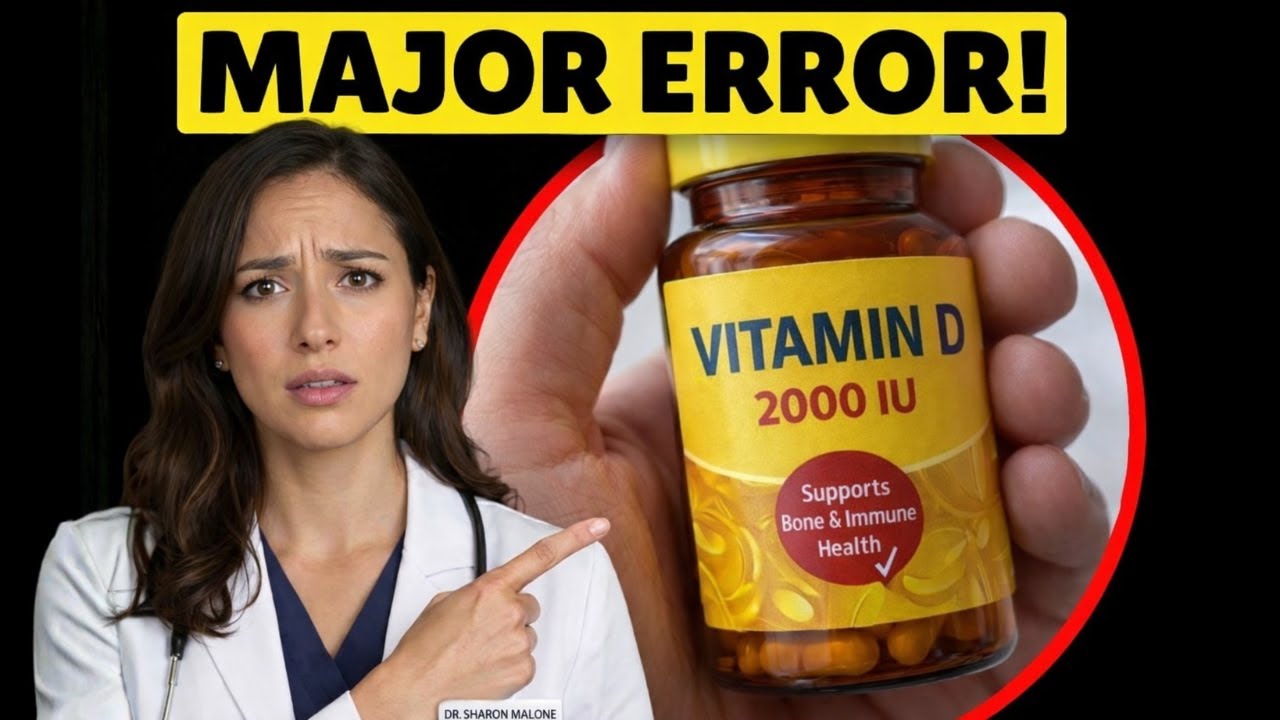 SENIORS, This Vitamin D Mistake Is Making You Sicker