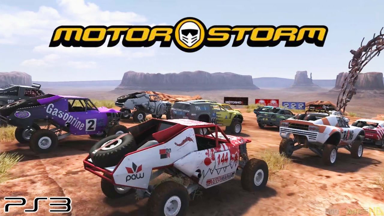 Motorstorm - Ps3 Gameplay (2007)