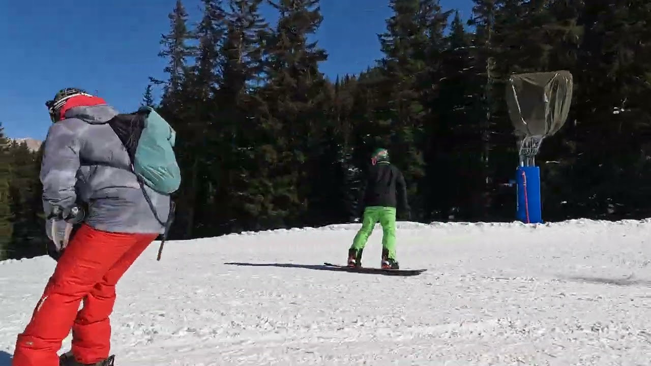 Dolomites Cortina d'Ampezzo Snowboard Ski 2025 March