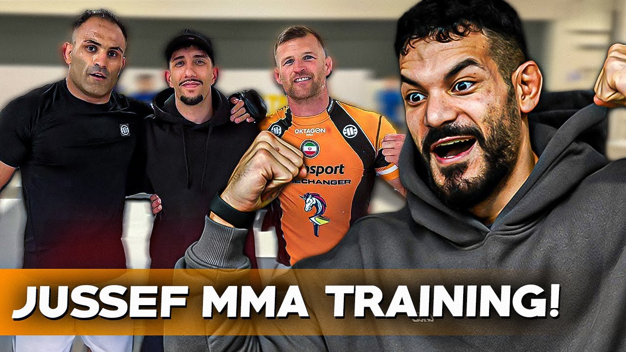 JUSSEF ERSTES MMA  TRAINING... DAS SIEHT BÖSE AUS😅