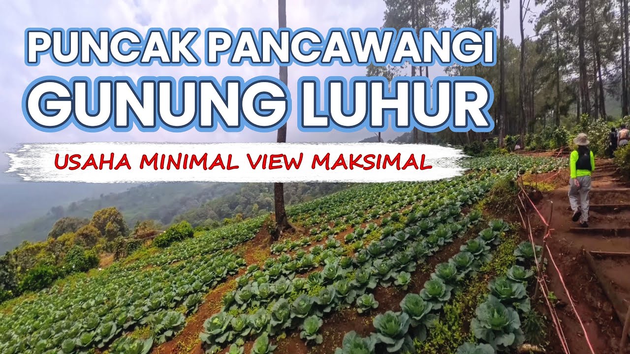 GUNUNG LUHUR (PRAU-NYA BOGOR) | 1.750 MDPL 'VIEW MAKSIMAL' vs JALUR EKSTREM LUMPUR