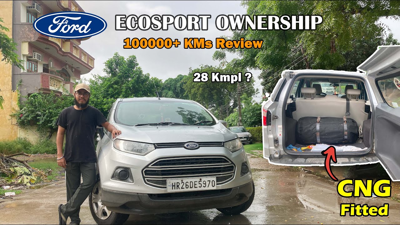 Ford Ecosport 1.5 Petrol❤️| OG 4 Cylinder Engine🔥| 1L+ Kms with CNG fit👌| TURBO HOUSE