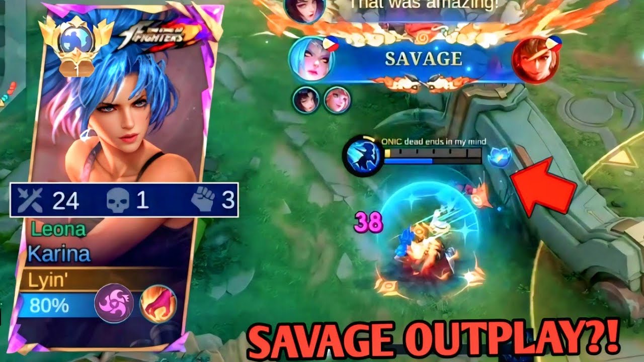 HYPER KARINA EASY SAVAGE OUTPLAY?! 😱🔥 TOP 1 GLOBAL KARINA